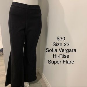 Black jeans at Size 22 by Sofia Vergara